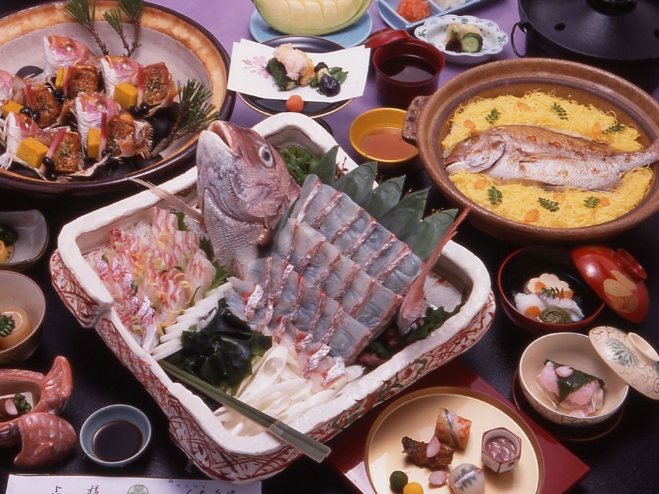 鯛づくし会席